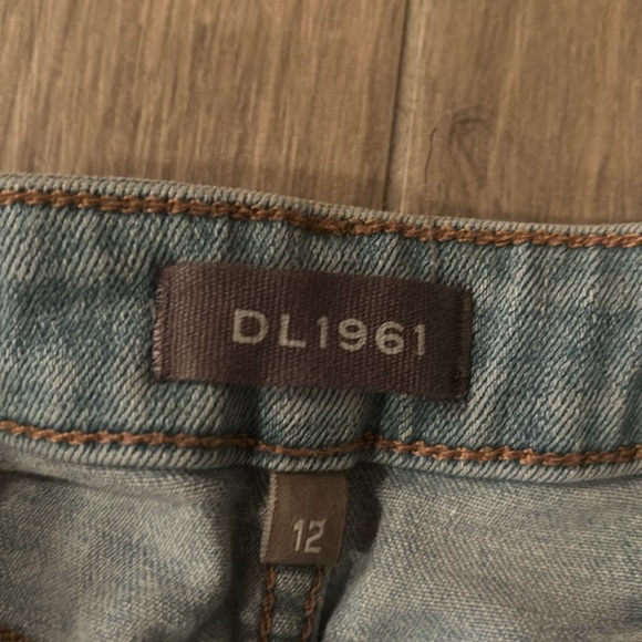 Girls DL1961 Ripped Chloe Skinny Jeans Size 12 - Picture 4 of 7